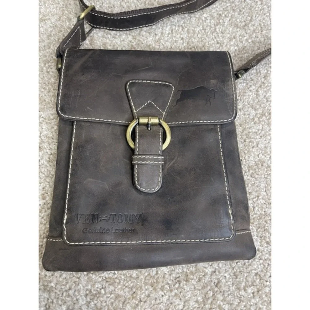 VEN-TOMY genuine leather shoulder bag made in‎ Germany Porto-Pelo